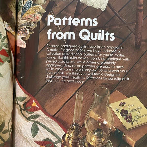 Vintage book - Better Homes and Gardens Applique - quilt patterns - Picture 6 of 7